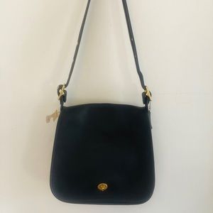 NWT Coach Authentic Stewardess Navy Handbag